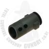 Flash Hider for P90DESCRIPTION:Flash Hider for Marui P90. Made by 6061 T6 Al. Manufacture by precise...
