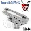KA-GB-14
Ver.2 8mm Bare Gearbox
 
King Arms Ver.2 8mm bare gear box for M4/MP5/G3 series.Mat...