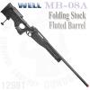 MB08A  MB-01 BK / Folding Stock & Fluted BarrelMB-01 ⺻ 𵨷  ŷ( ) ̸øٷ ̽ ...
