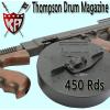 450 Rounds Drum Magazine for King Arms 
Thompson
 
450 Rounds Drum Magazine for King Arms Th...
