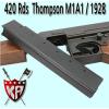 420 Rounds Mag for King Arms M1A1 / M1928 
Series
ǰ ũ ǰԴϴ.() 
Magazine Capacity :...