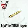 Inject Valve for M4 Magazine Gas 
Blowback
 
