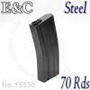 E&C Steel Magazine / 70 Rds (BK)
(AEG) ö(Steel Press)  70 Rds 븻 źâ Դϴٴκ ǿ ȣȯ ...