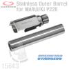   P226 ٷ ƿ Ż ƿٷ Դϴ Stainless Outer Barrel for MARUI/KJ 
P226 
 
Weight: 45 g...