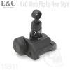 KAC Micro Flip Up Rear Sight�� ī���� ��ǰ�Դϴ�.Ǯ ��Ż�̸� �¿� ������ �˴ϴ�.MK18 MOD1�� 
�Դϴ�20mm ���Ͽ� ���� �����մϴ�.
 ...