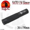 NATO 5.56 Silencer (Navy SEAL Team)˷̴ CNC  ⵵   ǰ Դϴ  β 36mm̸ ̴ 190mm Դϴپ ...