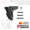 Steel Rear Chassis for MARUI G19 ƿ  ÿó  ԵǾ ֽϴ.Color: BlackMaterial: SteelWeight: 35g
...