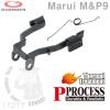 Steel Slide Stop for Marui M&P9P-Process surface finish technologyColor: BlackMaterial: Steel/Therma...