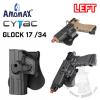 Tactical Holster for Glock (LEFT)۷ 17, 34 ޼տ  ȦеŸ츶, WE, KJW, HFC  ȣȯAPS Shark ȣȯG19, ...