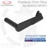 Stainless Slide Stop for MARUI M1911 (Black) Ʈ  η ̵  ()Weight : 12 g Material : S...