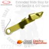 Extended Slide Stop for MARUI G19 Gen3/4 & G17 Gen4 (Golden)  ۷Ͽ  ƿ ̵ Steel Enhancemen...