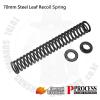 70mm Steel Leaf Recoil SpringSpring Length: 70mm, For GUARDER MARUI G19 Recoil Spring Guide Only (G...