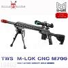 TWS M-LOK CNC M700 Sniper Rifle  ۰-  : 1135mm-1215mm- γʹ跲: 6.05X585mm-  : 3.8Kg (źâ )...
