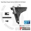 Steel Rear Chassis Set for MARUI G17/19Gen4For MARUI G17/19 Gen4 GBB OnlyWeight : 45 gMaterial : Ste...