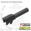  ۷26 ƿ ƿٷSteel Outer Barrel for MARUI G26 (Black)100% CNC Process, For MARUI G26 GBBWeight: 4...
