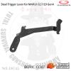 Steel Trigger Lever for MARUI G17/19 Gen4FOR MARUI G17/19 Gen4 USE ONLY, DEFRIC surface coating !!!W...
