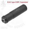 VFC KAC TYPE USPC Suppressor(-14mm) 140mmβ  35mm 74gŸ 14mm Դϴ.





