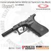 Frame Complete Set For MARUI G17 Gen4 (U.S.Ver./Black)Ϻ  ǮƮ ǰԴϴ.Nylon Material Frame with Ful...