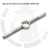 Nut Wrench For MARUI MWS M4 GBBR SeriesFor MARUI MWS M4 GBB (MK18 MOD1 Except)Weight : 135gMaterial ...