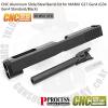 CNC Aluminumll Slide/Barrel kit for MARUI G17 Gen4(G34 Gen4 Standard/Black)Limited Item  100% C...
