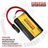 FireFox Li-polymer 7.4V 1300mAh 20C Ƭ  嵥RCī п 嵥  70mmx42mmx11mmԴϴ.*Ƭ  ͸ ǻ*1...