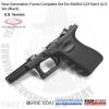 New Generation Frame Complete Set For MARUI G19 Gen3 (U.S. Ver./Black) ۷19 Gen3 ƿ ȭǰ Ǯ  Ʈ...