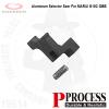 ������ �þ�Aluminum Selector Sear For MARUI G18C GBBFor MARUI G18C GBB USE ONLYWeight : 4gMaterial : Alum...