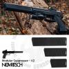 Novritsch Modular Suppressor – V2긮ġ  (V2) Դϴ.̸ 3ܰ   ǰԴϴ.- : 170mm(6.7in)...