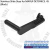 Stainless Slide Stop for MARUI DETONICS .45 (Black)Stainless Enhancement, For MARUI DETONICS .45GBBW...