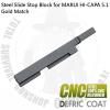 Steel Slide Stop Block for MARUI HI-CAPA 5.1 Gold Match100% CNC Process, Surface with Defric-CoatWei...