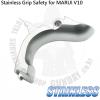 Stainless Grip Safety for MARUI V10Stainless Enhancement, For MARUI V10 GBBWeight : 32 gMaterial : S...