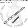Enhanced Recoil/Hammer Spring for MARUI/KJ HI-CAPA 5.1 (150%)Material: S303 StainlessItem No.: CAPA-...