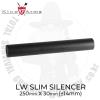 LW Slim Silencer 30mm x 250mm (14mm )- LW   (Lightweight 淮 )-  250mm X  30mm- Ż(...