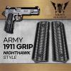 Army 1911 Nighthawk Style Grip-Ʈȣũ Ÿ 1911 ׸Դϴ.-1911 ø ȣȯ- öƽ- 





