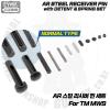 AR Steel Receiver Pin with Detent, Spring Set and Dummy Receiver Pin Set for TM MWS (Normal Type)CYM...