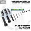 AR Steel Receiver Pin with Detent, Spring Set and Dummy Receiver Pin Set for TM MWS (Concave Type)CY...