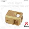 ZEV PRO Compensator V2 (���ø�ī)�Դϴ�.14MM CCW(-)ȣȯ (14mm �����翡 �����˴ϴ�.)���� �˷�̴� CNC���а���(��� �ϵ� �Ƴ����¡)���� ���(H...