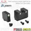 Steel Luminous Height Sight Set for MARUI G17 Gen5 MOS100% Steel CNC Process ۷17 Gen5 Mos ڵǿ ...