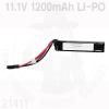 11.1V 1200mAh LI-PO ���� ��Ƭ ������ ���͸� �Դϴ�.������ : 105 X 20 X 19mm (���͸����� 1-2mm ������ �ٸ��� �ֽ��ϴ�.)����� ���������� ������...