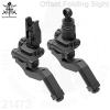 TASK FORCE Offset Folding Sight Set ���� ����Ʈ���̽� ������, ���Ƽ� + 45�� ����Ʈ�������Ʈ�� �������� MIL-STD-1913SPEC ���Ͽ� ���� ...