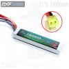 (�ֻ�� RCī, ���, �װ��� ����) ��Ƭ11.1v 1100mah 25c-50c(3S) DX �̴� Ÿ�̾߼��������� ������ ���͸� DXF ���͸����� �е��� ������ ���͸���...