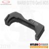 ������ �۷�17 / 19 GEN5 MOS �ڵ�ǿ��� ���� �˴ϴ�Standard Magazine Release for MARUI G17/19 Gen5 MOS (Black)For MA...