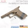 Original Frame for MARUI G17 Gen5 (G45/FDE) / GLK-545(FDE) �Դϴ�.������ �۷�17 Gen5 �� G45Ÿ�� ���� �������� �Ϻ� �����Ӹ�...