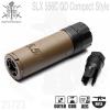 SLX 556C QD Compact Style AIRSOFT Dummy Suppressor + Muzzle Brake (FDE)���� Ʃ�� ���� �� 14mm ������ ����� ������� ...