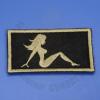 Action Large Mudflap Girl Patch ( Black )

- Velcro on back of patch for attachment
- Dimensions:...
