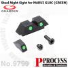  ۷18C ö /ƼSteel Night Sight for MARUI GBB GLOCK-18CWeight: 7gColor: Black, P-Process Surf...